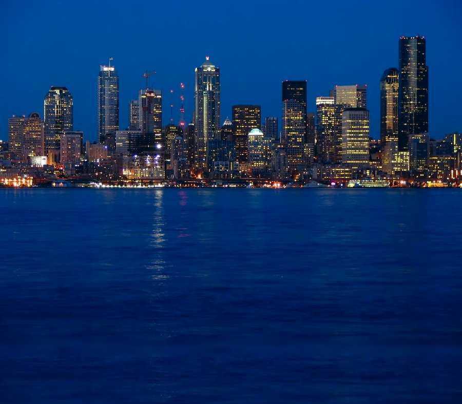 Seattle city lights