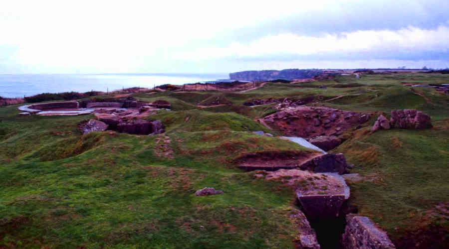 Omaha Beach at Normandy