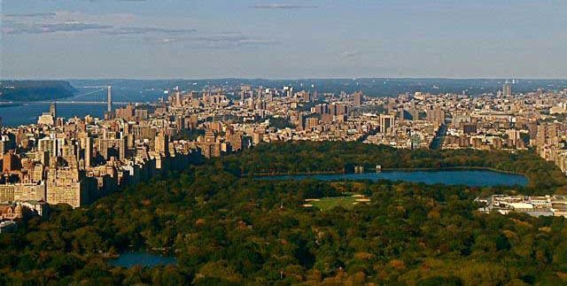 Central Park from Top of the Rock