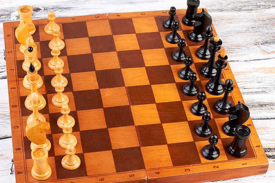 Wood Chess Board