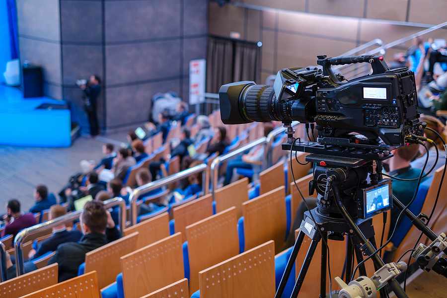 News Conference with Audience