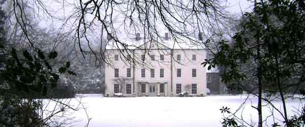 Mansion in Snow