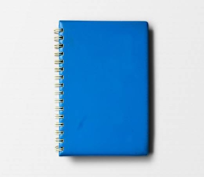picture of spiral notebook