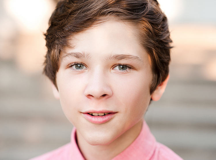 Portrait of smiling teenage boy