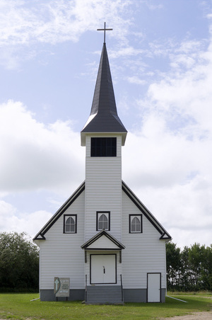 Small country church