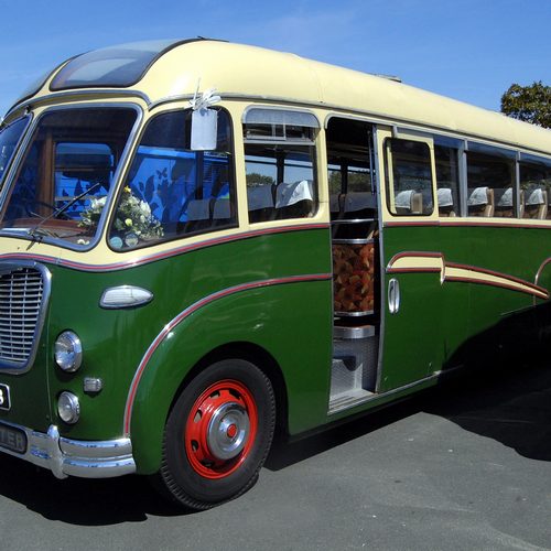 1950s Bedford coach