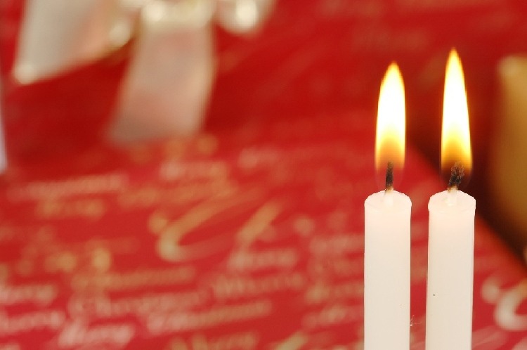 Christmas candles
