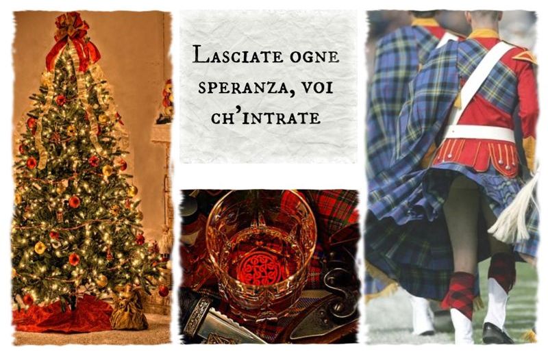 Christmas tree; Dante; windy day; whisky glass Christmas tree; Dante; windy day; whisky glass