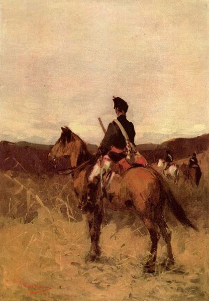 A Mounted Rifle by Nicolae Grigorescu