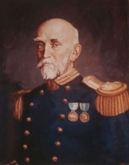 Portrait of Admiral A T Mahan