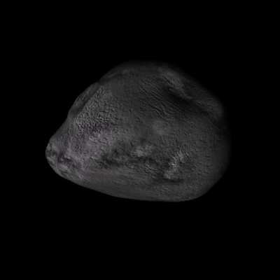 HMS Hubuki disguised as an asteroid