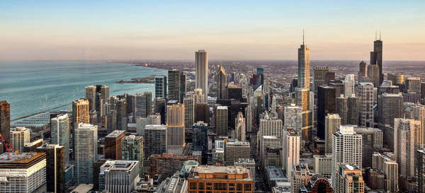 View of Chicago from the John Hancock Center