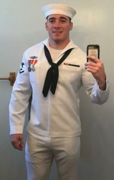 Josh: a young sailor taking a selfie