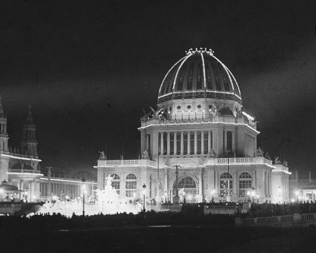 Exposition at night