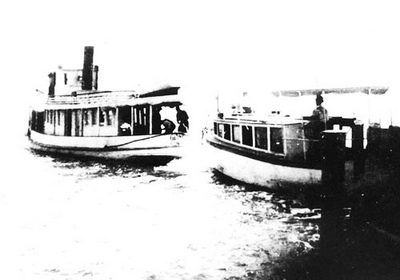 Two ferries