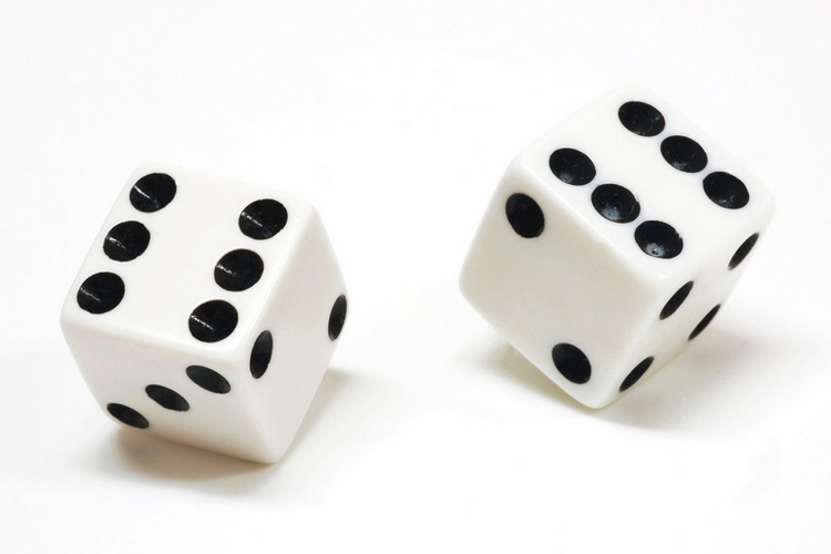Rolling dice