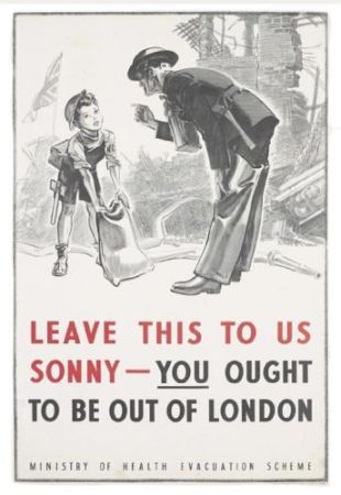 Ministry of Health evacuation scheme poster
