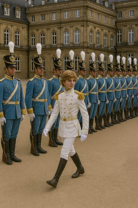 Maxxie and Foot Guards at the Osraeum
