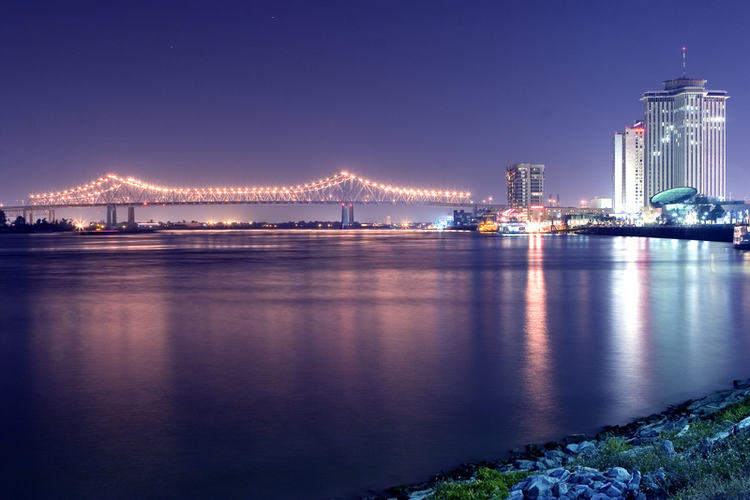 Night on the Mississippi, New Orleans