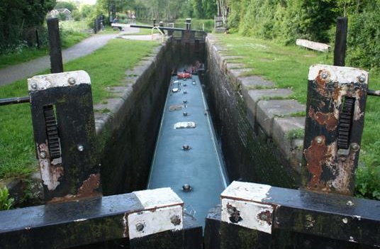 Boat in the lock