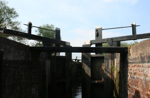 Lock gates