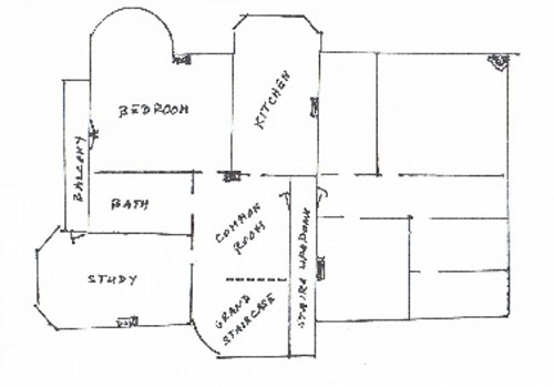 Caldwell house foor plan