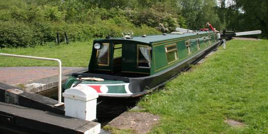 Canal narrowboat