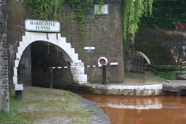 Entrance to Harecastle Tunnel